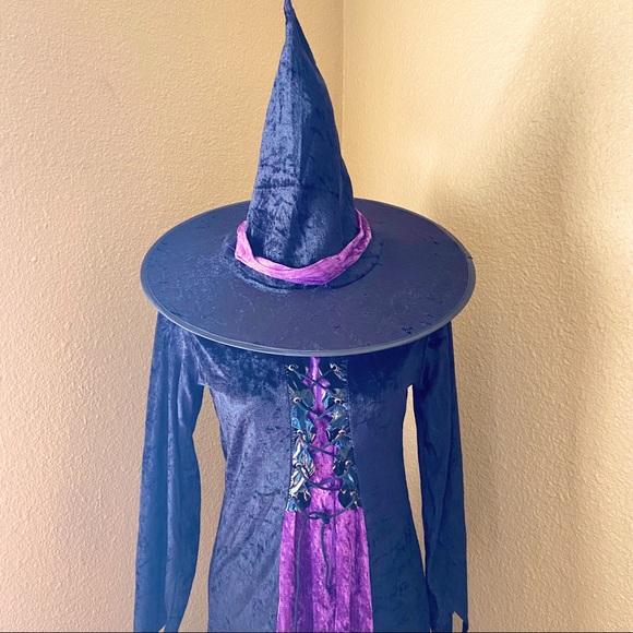 Witch Dress and Hat Halloween costume - Picture 2 of 11